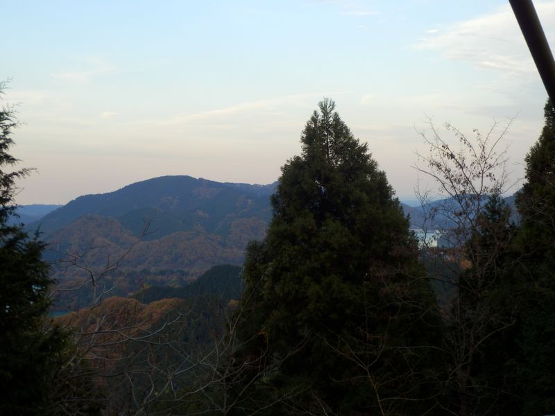 南山よりも低くなった