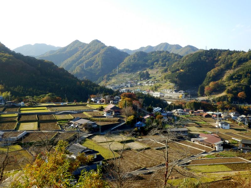 富岡の里を俯瞰