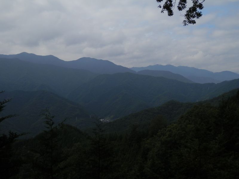 細野山より、南西方向を望む