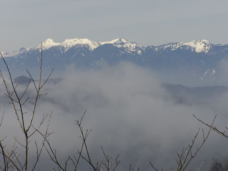 荒船山 -- おお、八ヶ岳だ
