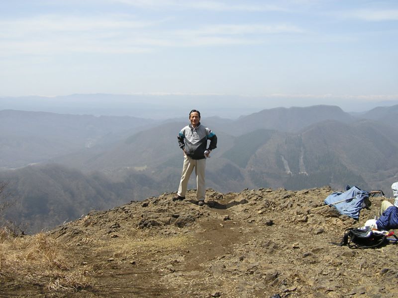 荒船山 -- 帰路は艫岩展望台のガスが晴れていました