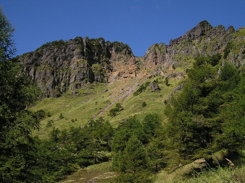 浅間山 -- 第１外輪山、トーミの頭