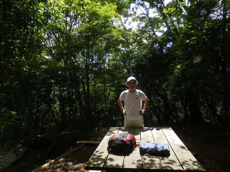 畦ヶ丸 -- せっかく来たので、記念撮影