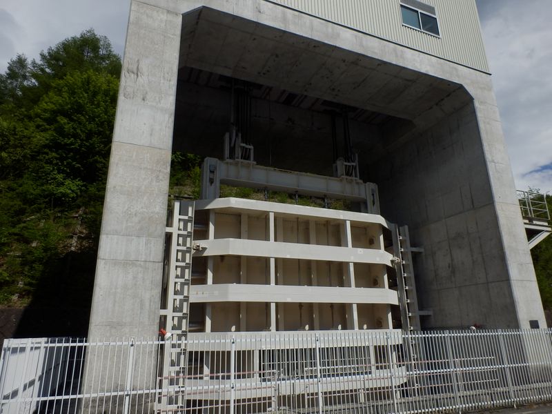 葛野川発電所取水口ゲート