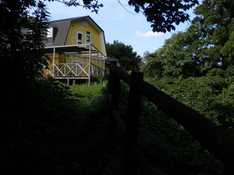 雪国風の家があるぞ