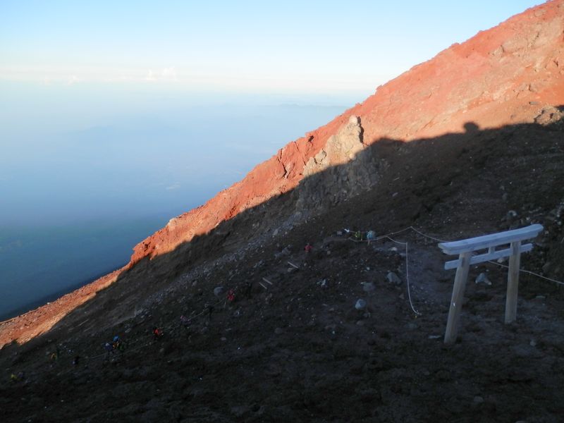 富士宮ルート登下山道