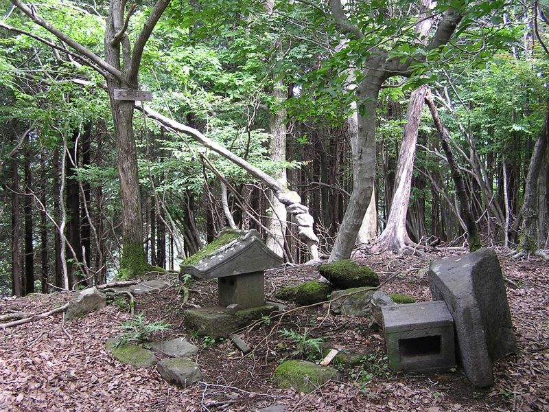 不老山 -- 登り詰めた場所には、天神山と書かれていた