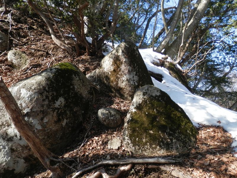 「おむすび岩」と再会