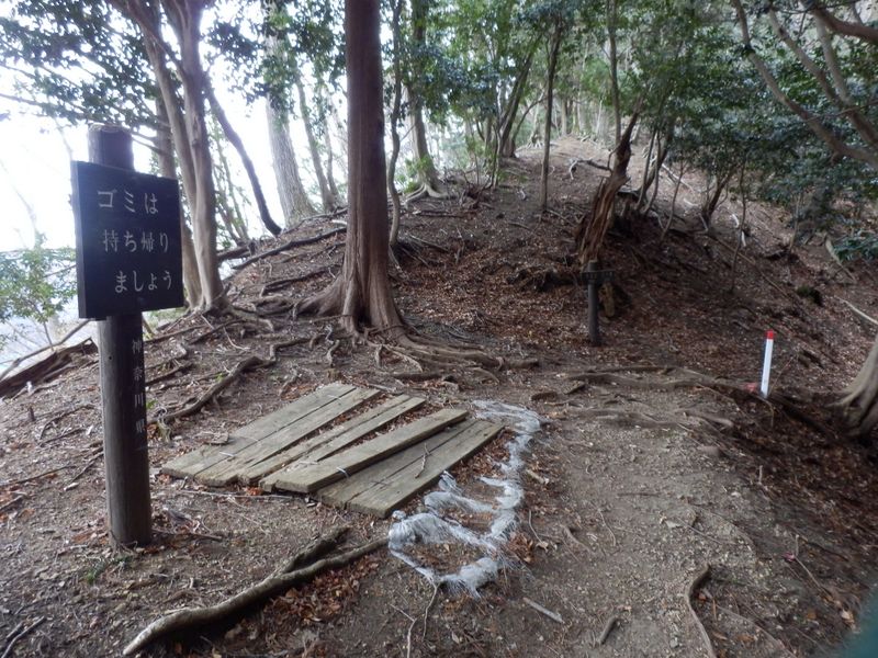 一般登山道に合流
