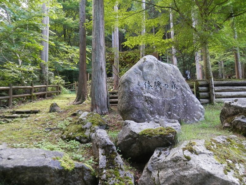 御前山 -- 体験の森の入口