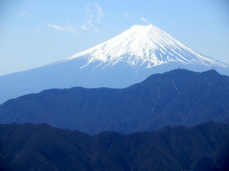 富士山ズームイン