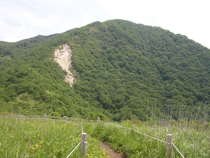 大蔵高丸・ハマイバ丸 -- お花畑より白谷ノ丸、黒岳