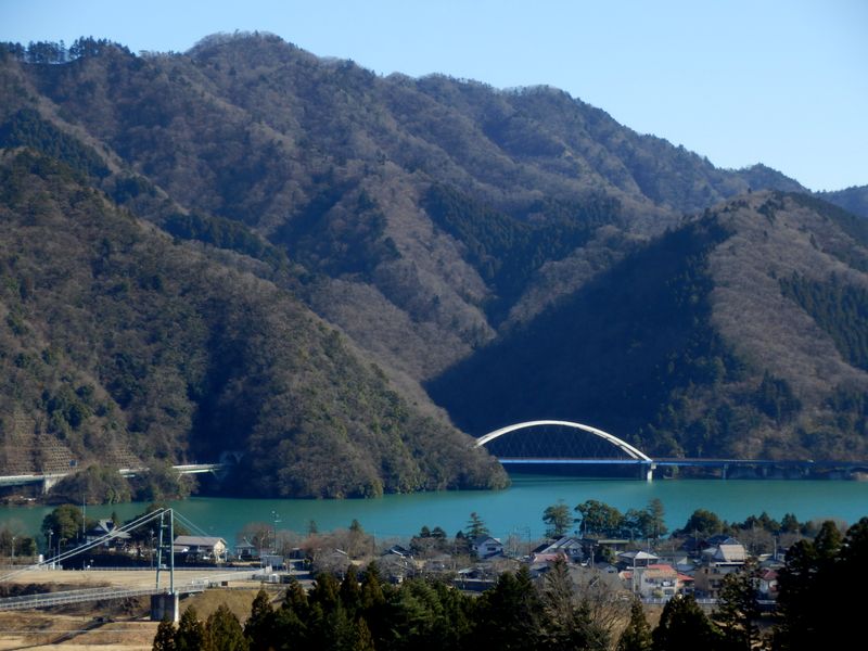 高取山、向山トンネル、大棚沢橋など