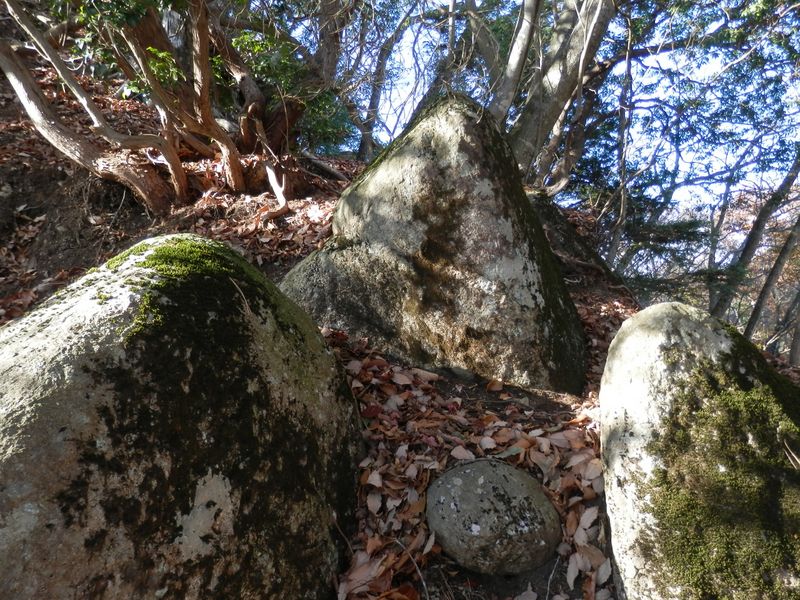 「おにぎり石」