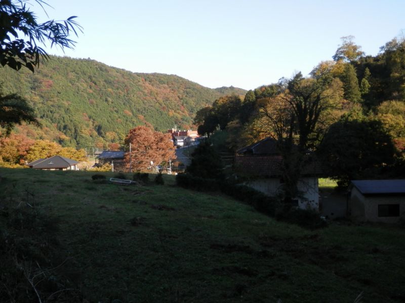 山から下りて、初めて目にする里の風景はいいものだ