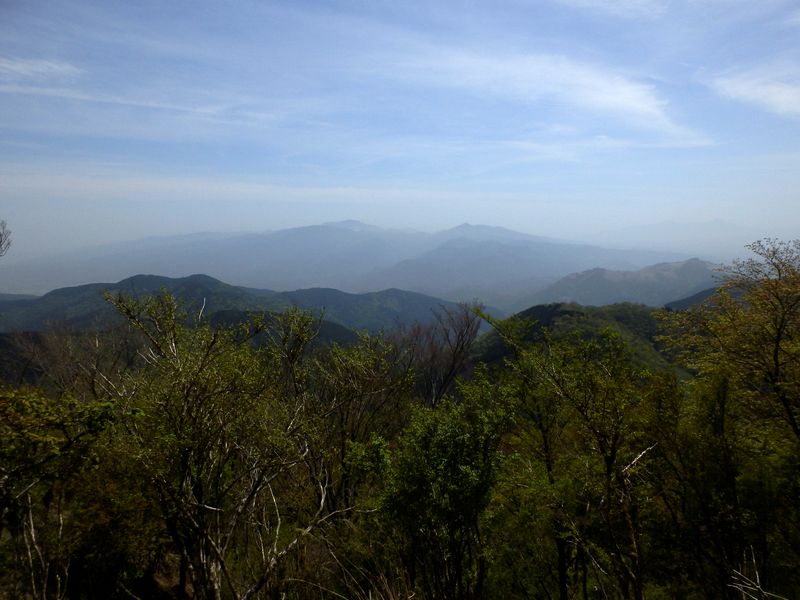 箱根連山を望む
