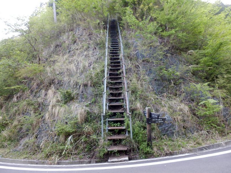 ダルマ沢ノ頭に通じる階段