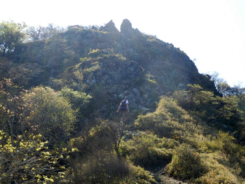 鬼ヶ岩が近づいた