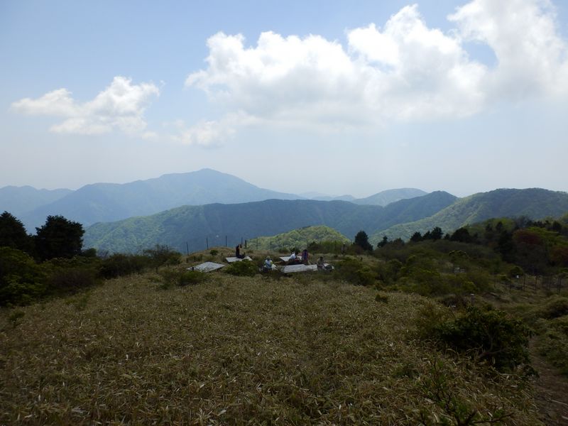 竜ヶ馬場と大山