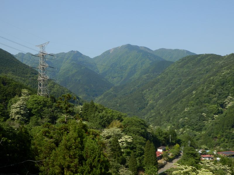 行者ヶ岳、烏尾山、三ノ塔、二ノ塔