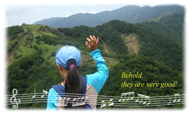 山はいいなあ、ヤッホ～