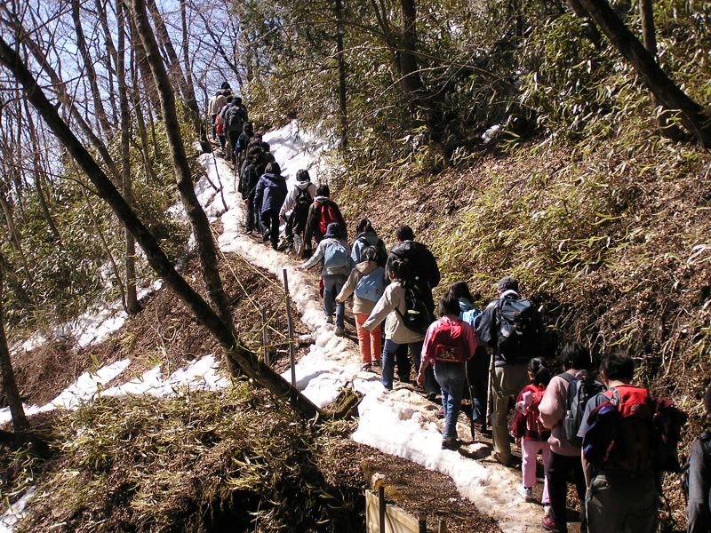 石割山 -- 石割山頂までもう一踏ん張り