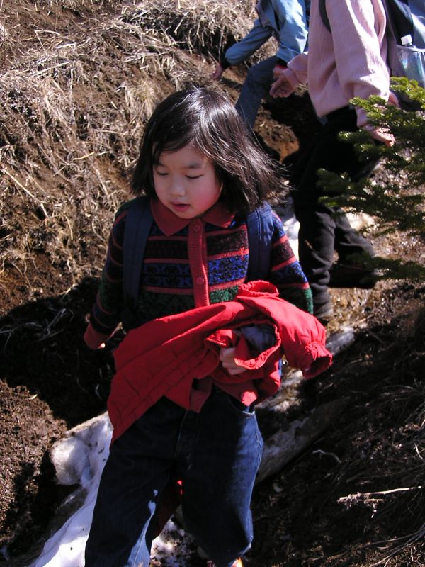 石割山 -- 下り道は気をつけて
