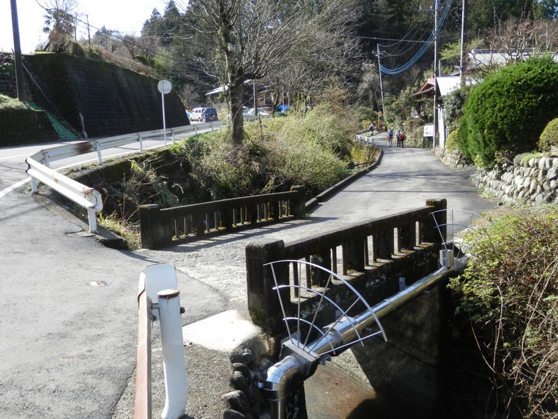 この小さな橋を渡る