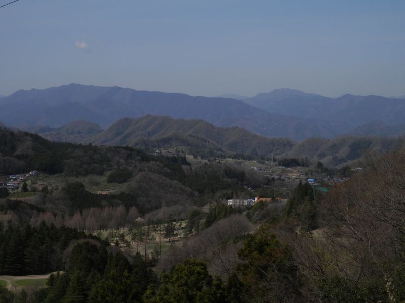 やまなみ温泉方面を望む