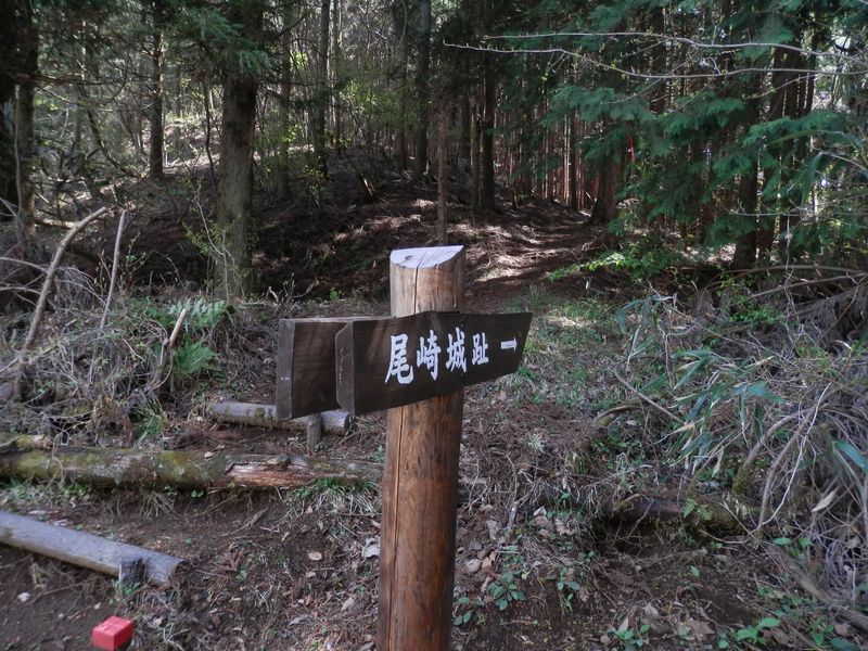 伏馬田城跡とも尾崎城址とも書かれている