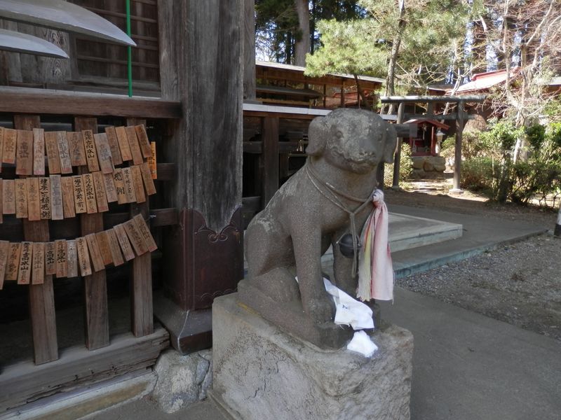 かわいい狛犬だなあ