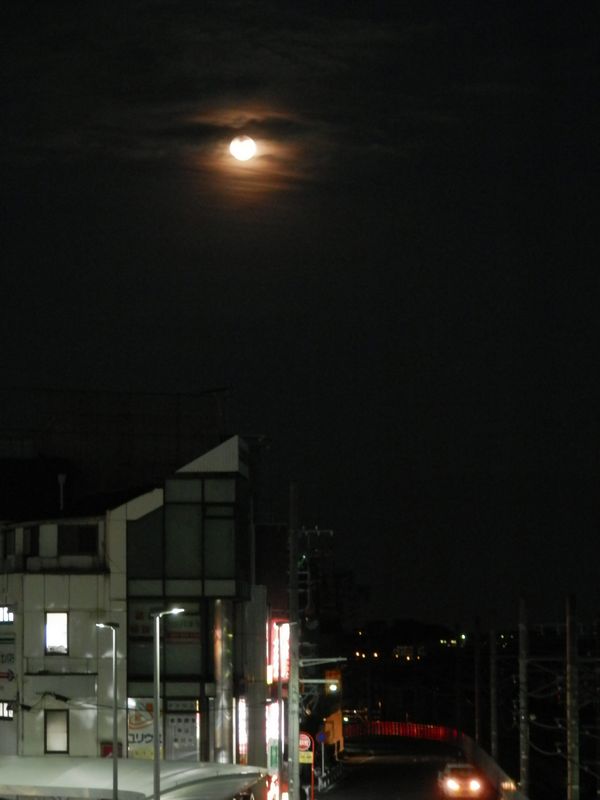 きょうは、十五夜だった