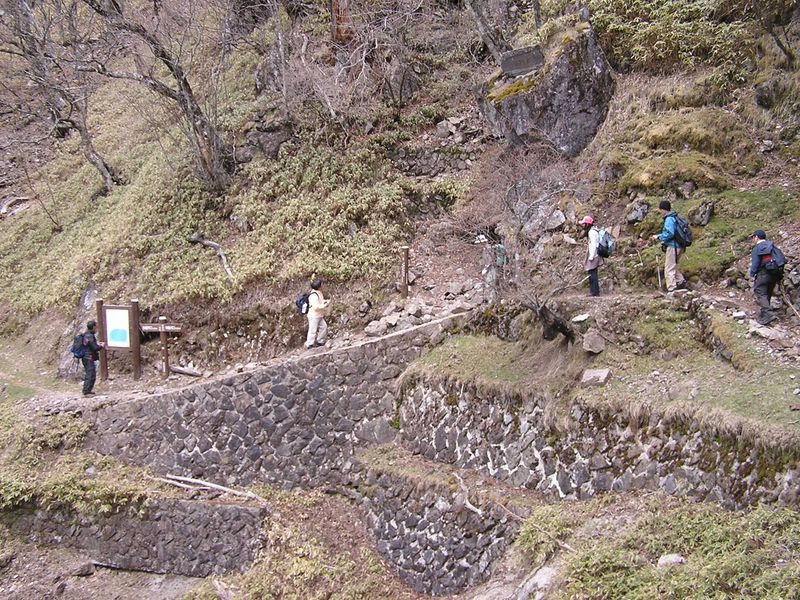 笠取山 -- 水干と水神社