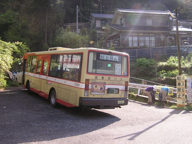 川苔山 -- 上日向から歩き始める