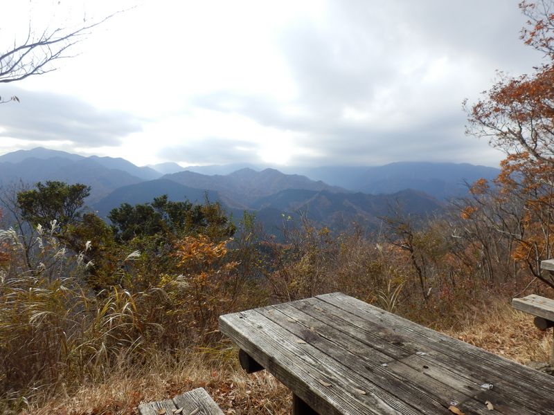 丹沢の展望は残念