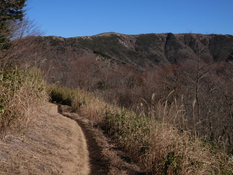 明神ヶ岳が近づいてきた