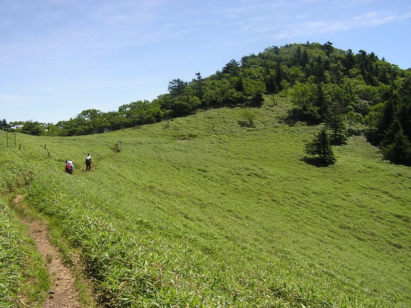 石丸峠が見えた