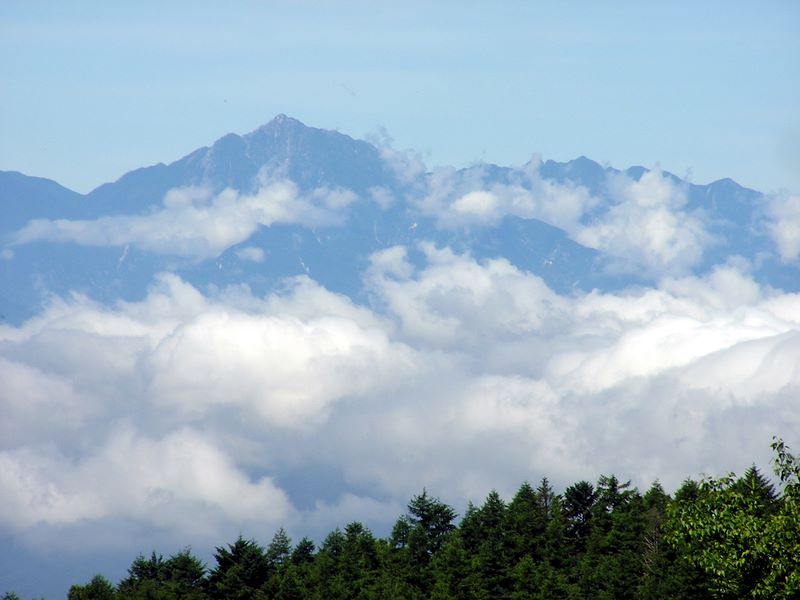 甲斐駒ケ岳遠望