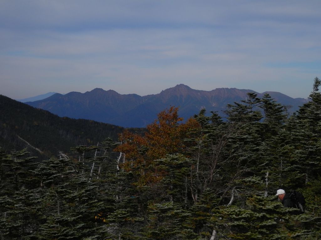 前国師岳より、八ヶ岳を望む