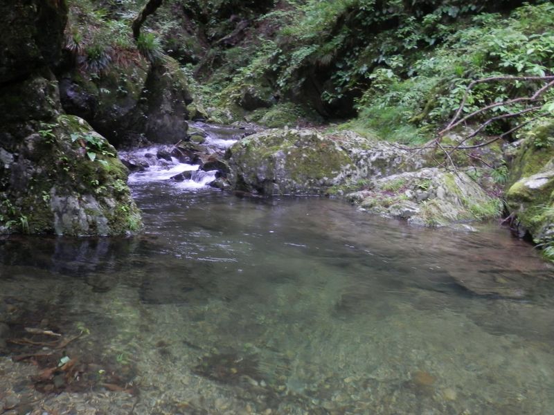 寒いので右に迂回