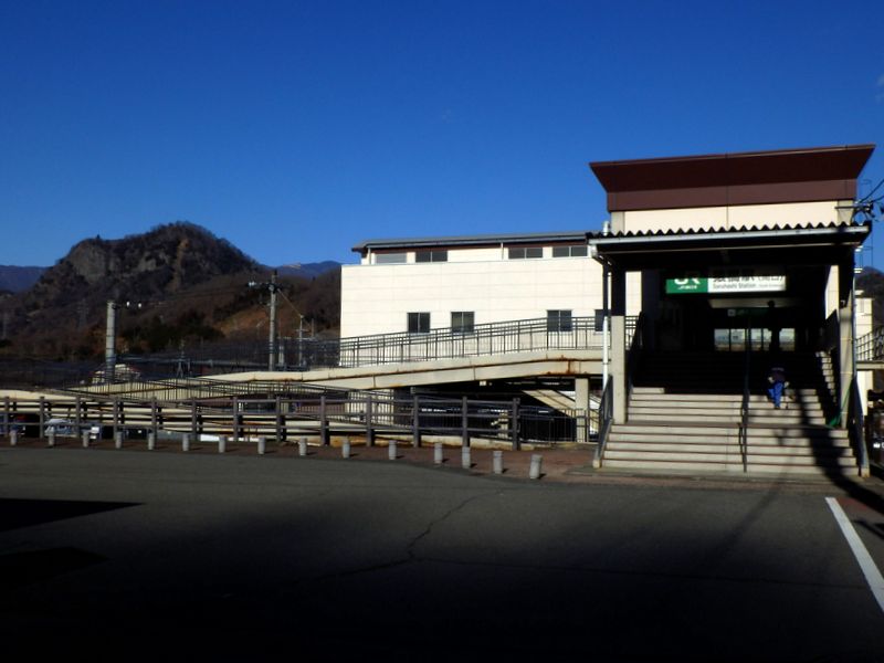 猿橋駅南口から歩く
