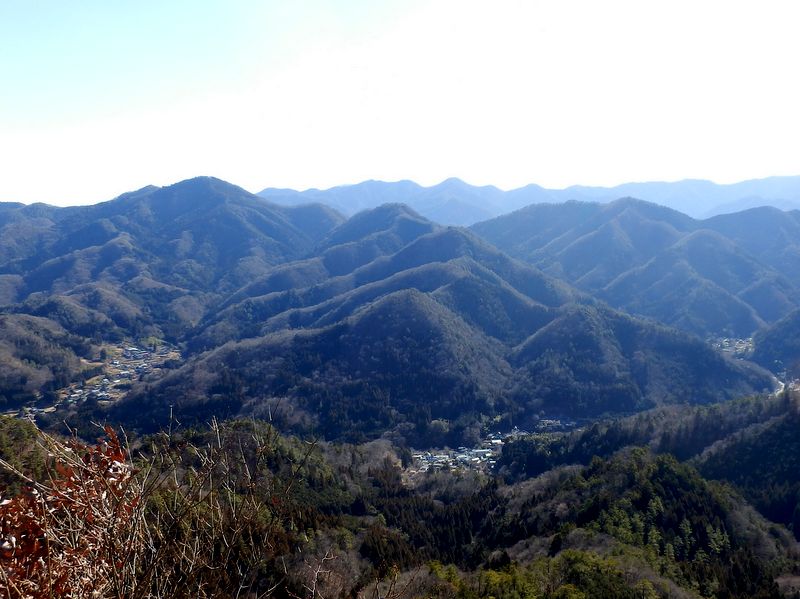 幡野、小沢、朝日小沢の集落