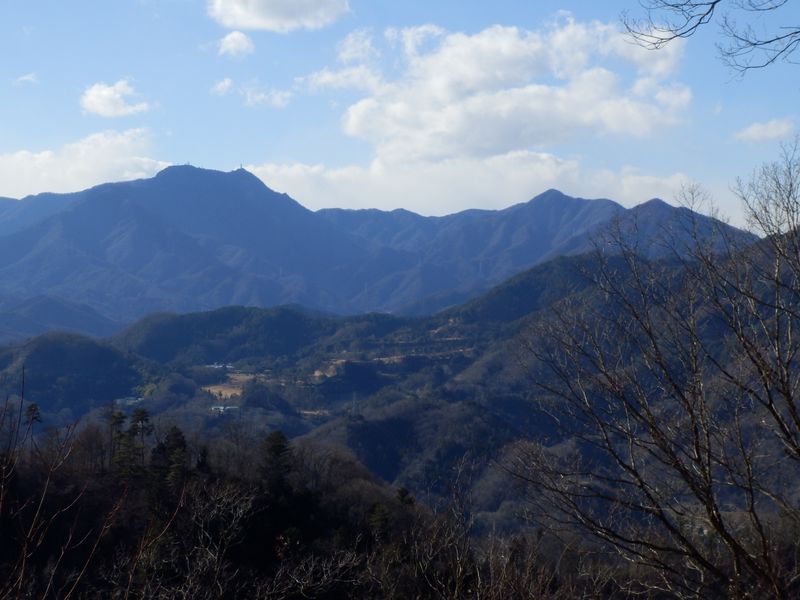 三ッ峠山、本社ヶ丸と鶴ヶ鳥屋山