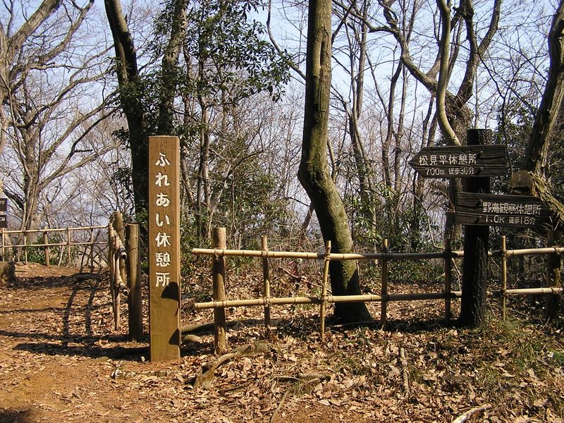 カタクリ・草戸山 -- ふれあい休憩所