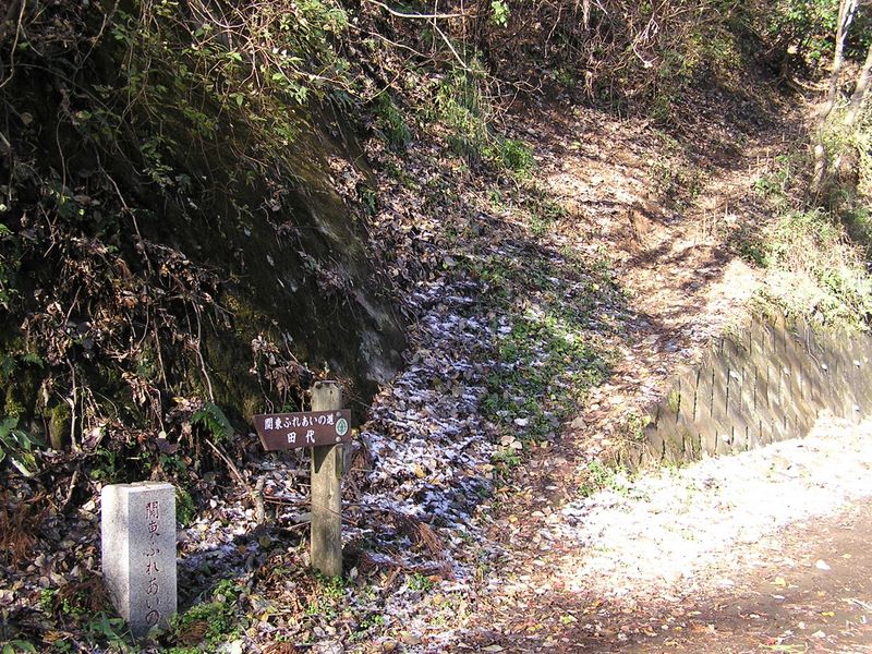 経ヶ岳・華厳山・高取山 -- 林道から登山道への取り付き