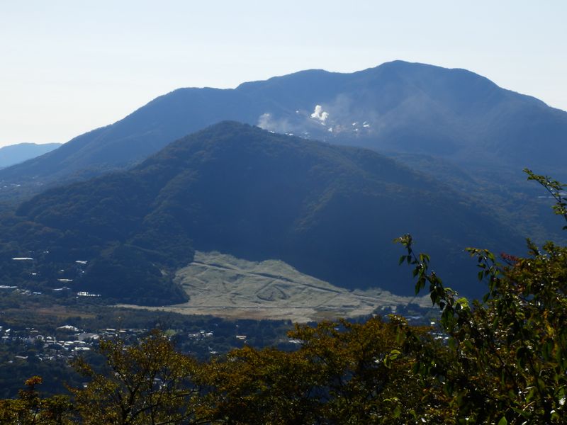 乙女峠の休憩所より