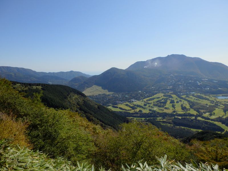 明星ヶ岳、台ヶ岳、大涌谷