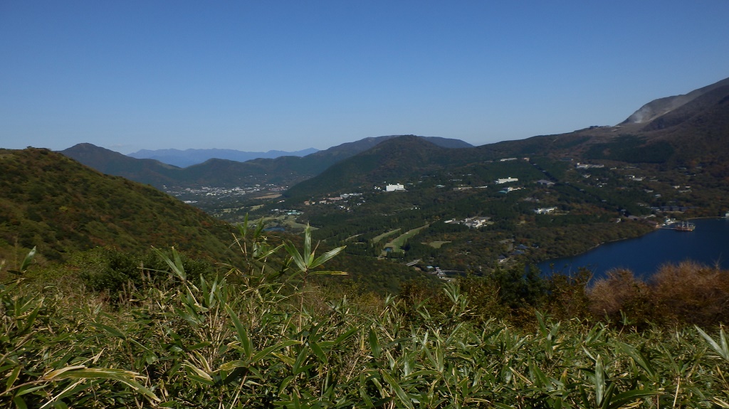 金時山、丹沢、台ヶ岳、大涌谷