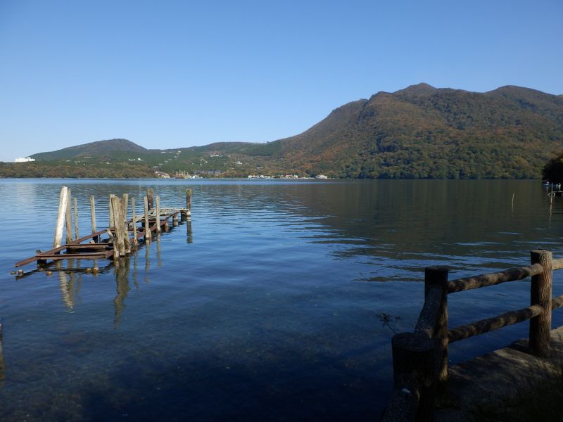 深良水門から芦ノ湖、桃源台