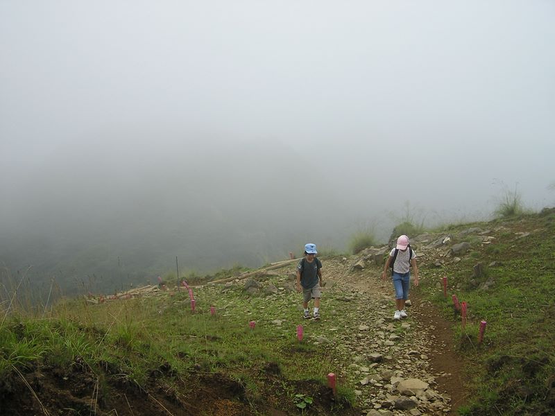 丹沢表尾根 -- 政次郎の頭に到着